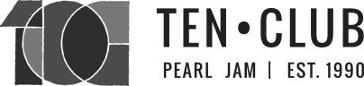 Ten Club Pearl Jam est. 1990